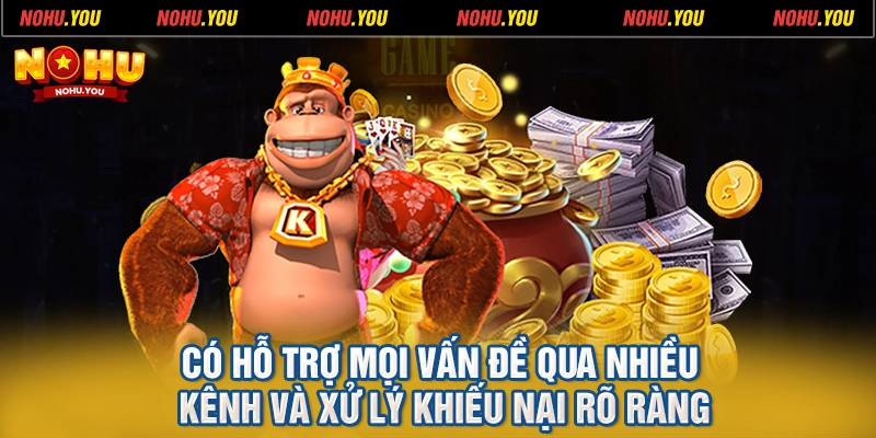Có hỗ trợ mọi vấn đề qua nhiều kênh và xử lý khiếu nại rõ ràng